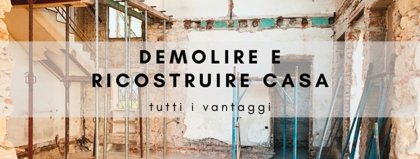 demolire e ricostruire