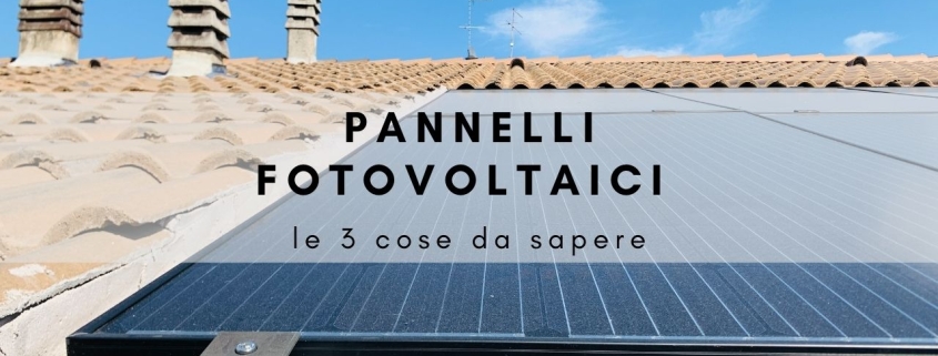 pannelli fotovoltaici